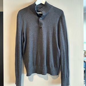 Banana Republic Qtr Button Sweater